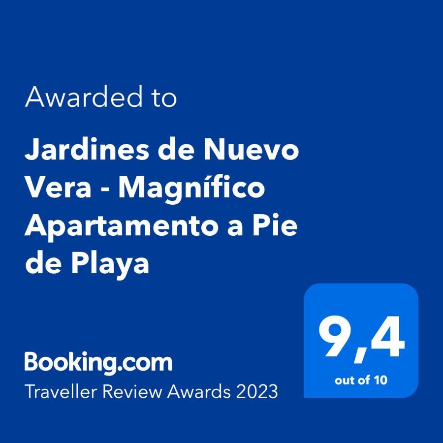 Jardines De Nuevo Vera - Magnifico Apartamento A Pie De Playa Екстериор снимка